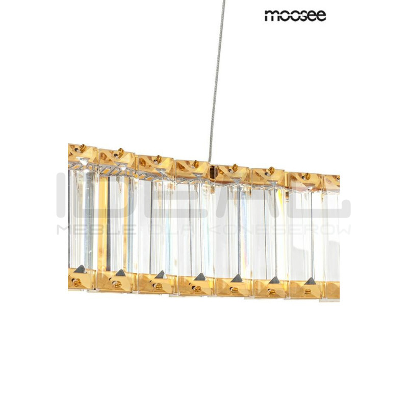Lampa wisząca glamour LIBERTY 100 złota
