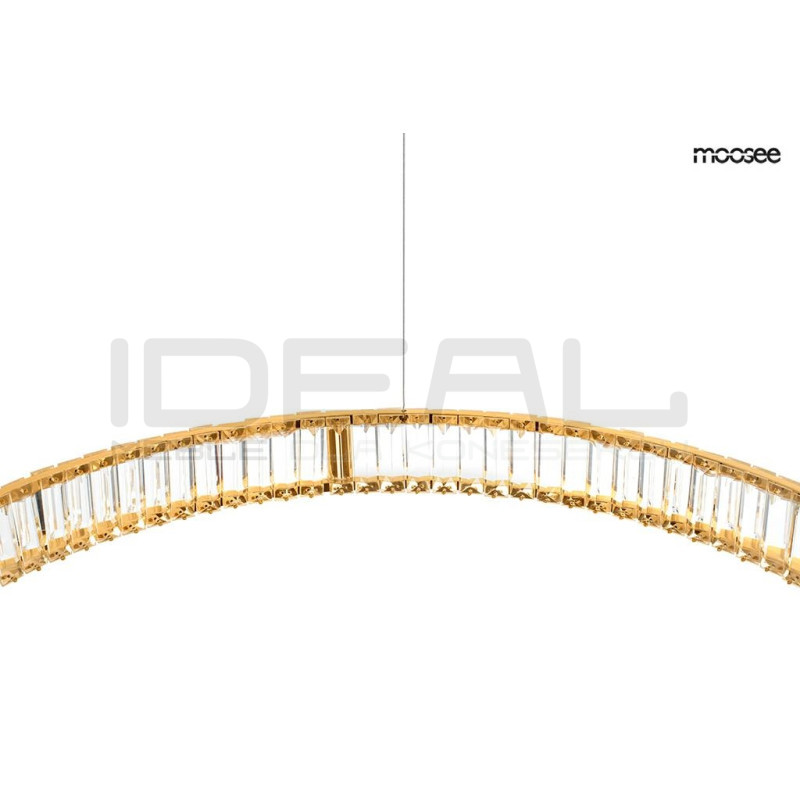 Lampa wisząca glamour LIBERTY 100 złota