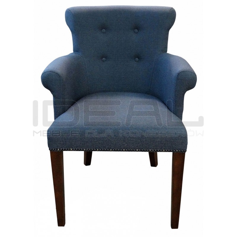 Krzesło Chesterfield Romeusz z podłokietnikami