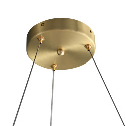 Lampa wisząca Glamour PIUMA 60 białe pióra