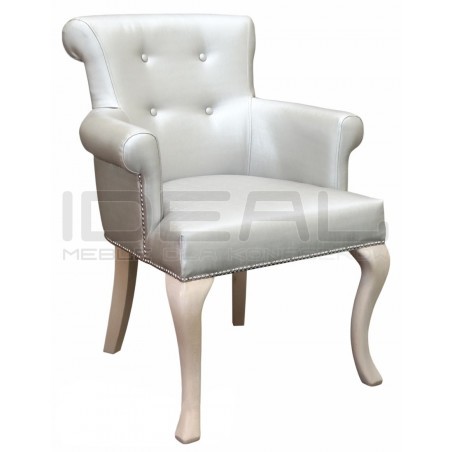 Krzesło Chesterfield Romeusz z podłokietnikami