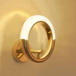 KINKIET glamour JEWEL Ring 21 złoty