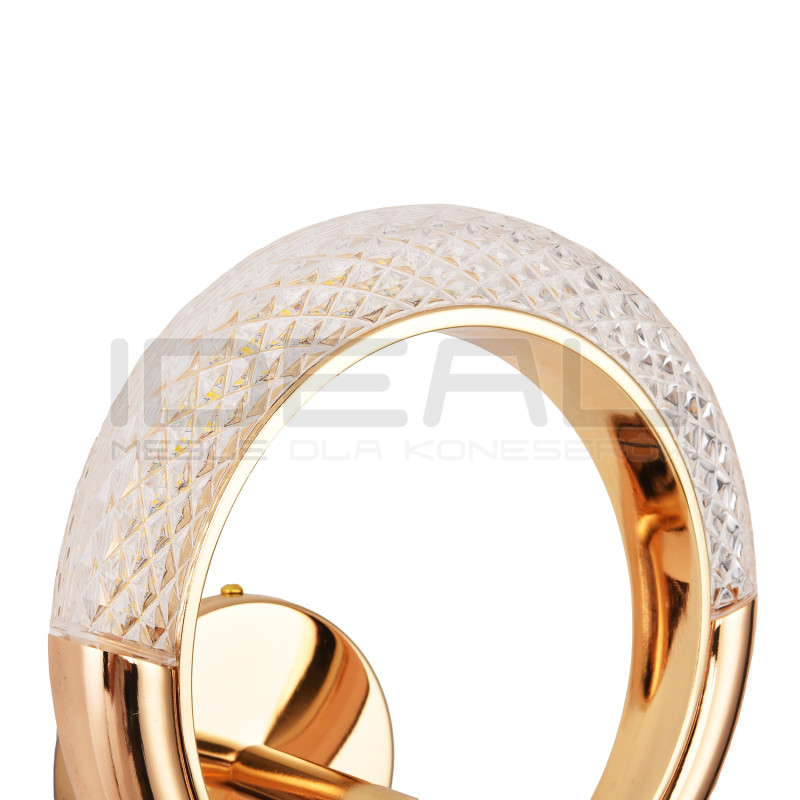 KINKIET glamour JEWEL Ring 21 złoty
