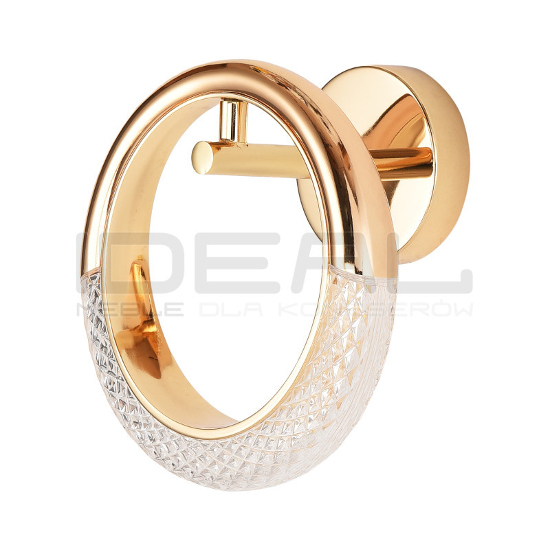 KINKIET glamour JEWEL Ring 21 złoty