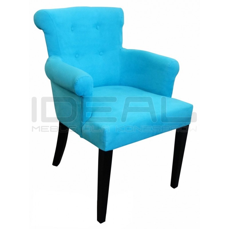 Krzesło Chesterfield Romeusz z podłokietnikami