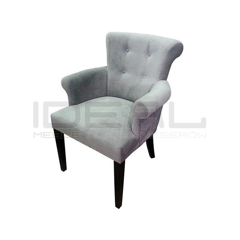 Krzesło Chesterfield Romeusz z podłokietnikami
