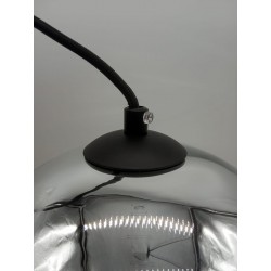 Lampa wisząca glamour srebrna chrom Mirror Bolla 30