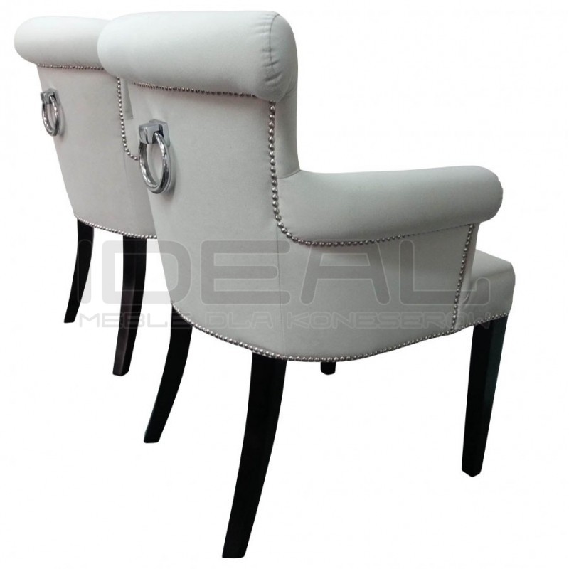 Krzesło Chesterfield Romeusz z podłokietnikami