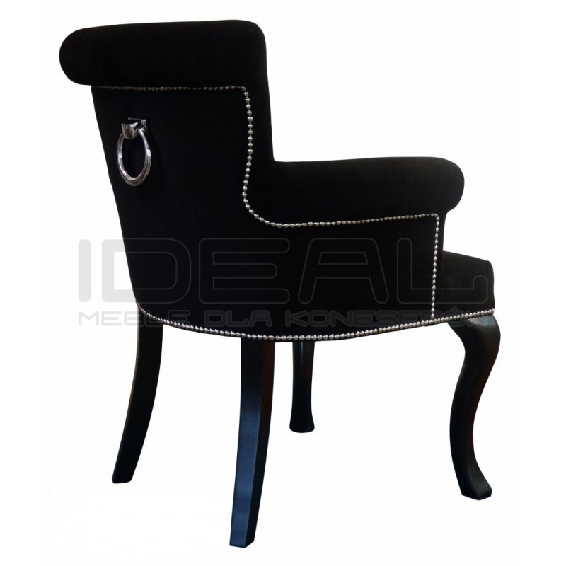 Krzesło Chesterfield Romeusz z podłokietnikami