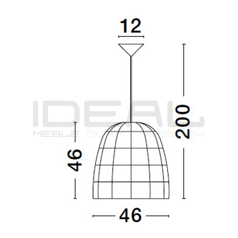 Lampa wisząca Boho HandMade rattan