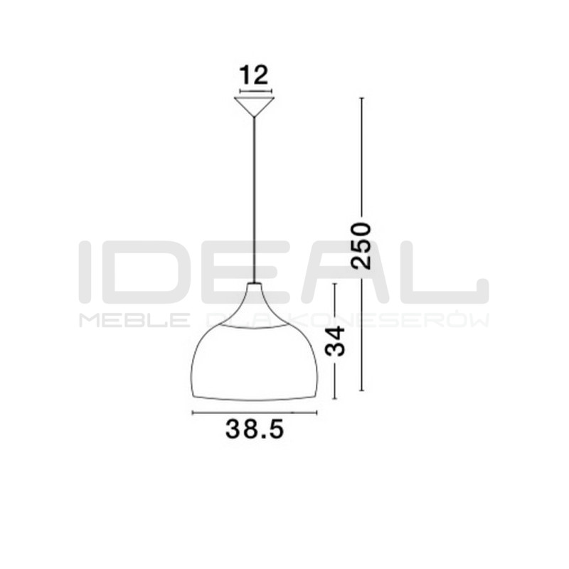 Lampa wisząca boho Woody rattan