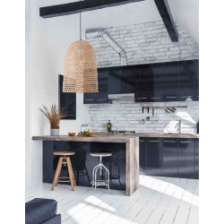 Lampa wisząca boho Banda bambus