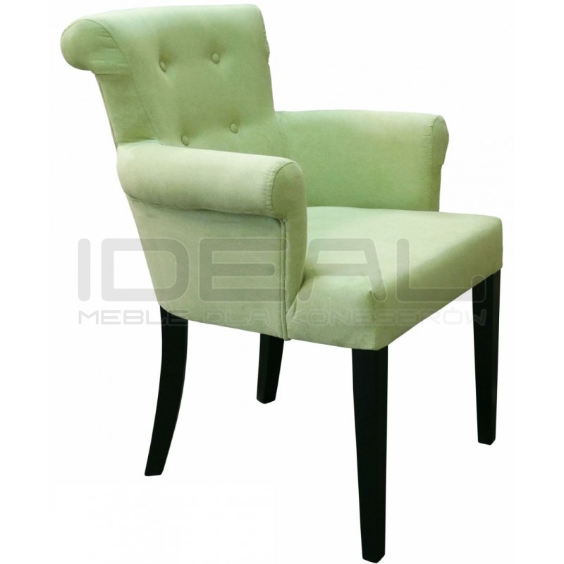 Krzesło Chesterfield Romeusz z podłokietnikami