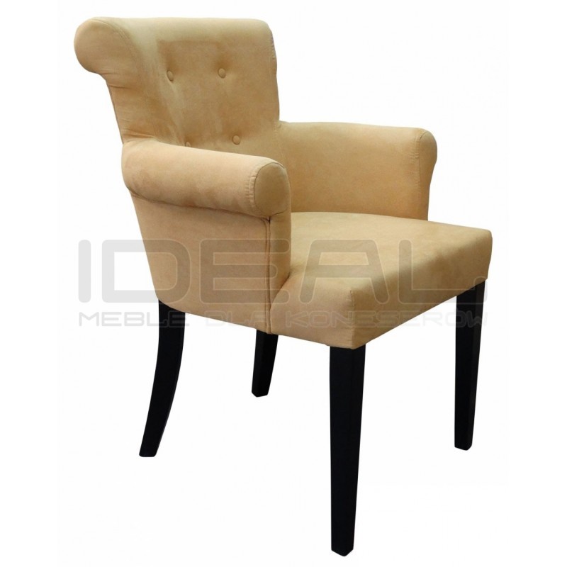 Krzesło Chesterfield Romeusz z podłokietnikami