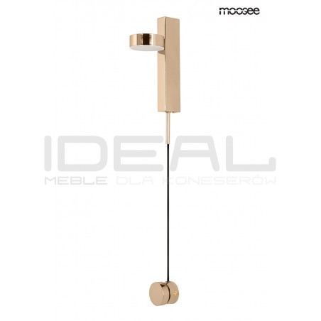 Kinkiet regulowany glamour CLARID złoty