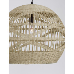 Lampa wisząca Boho HandMade ball rattan