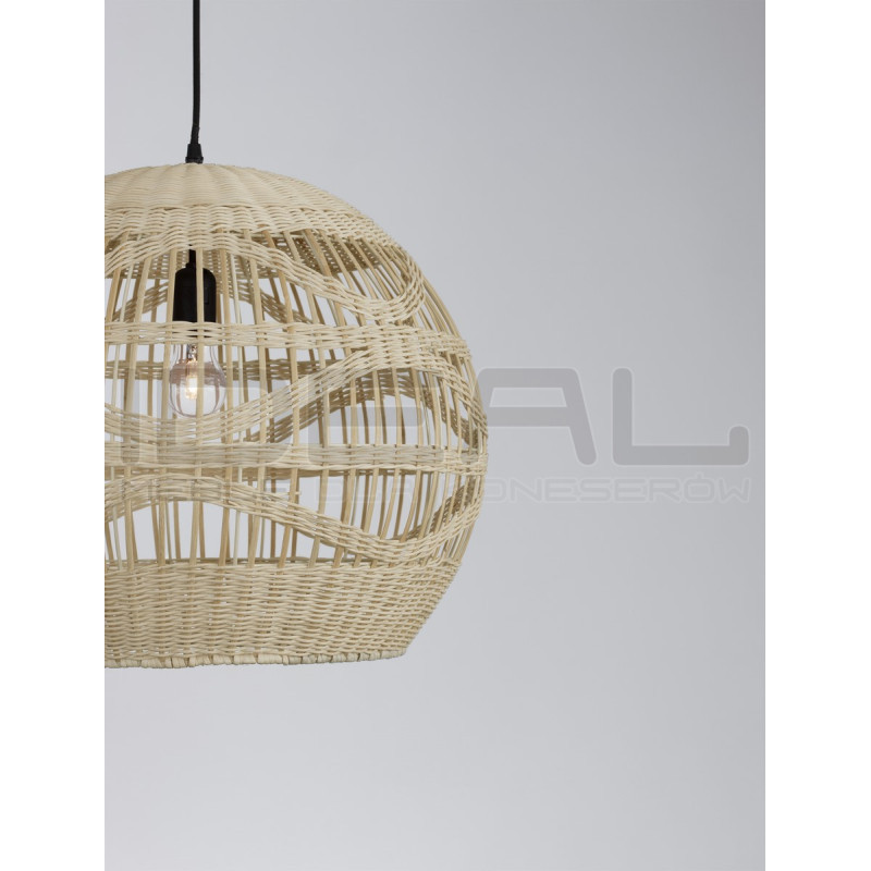 Lampa wisząca Boho HandMade ball rattan