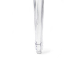 Krzesło glamour przezroczyste PRINCE ARM