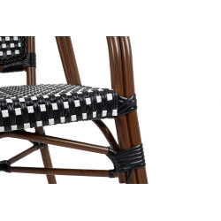 Krzesło Boho Caffe Paris z podłokietnikami