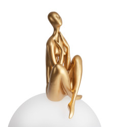 LAMPA STOŁOWA WOMAN-3 ZŁOTA 35