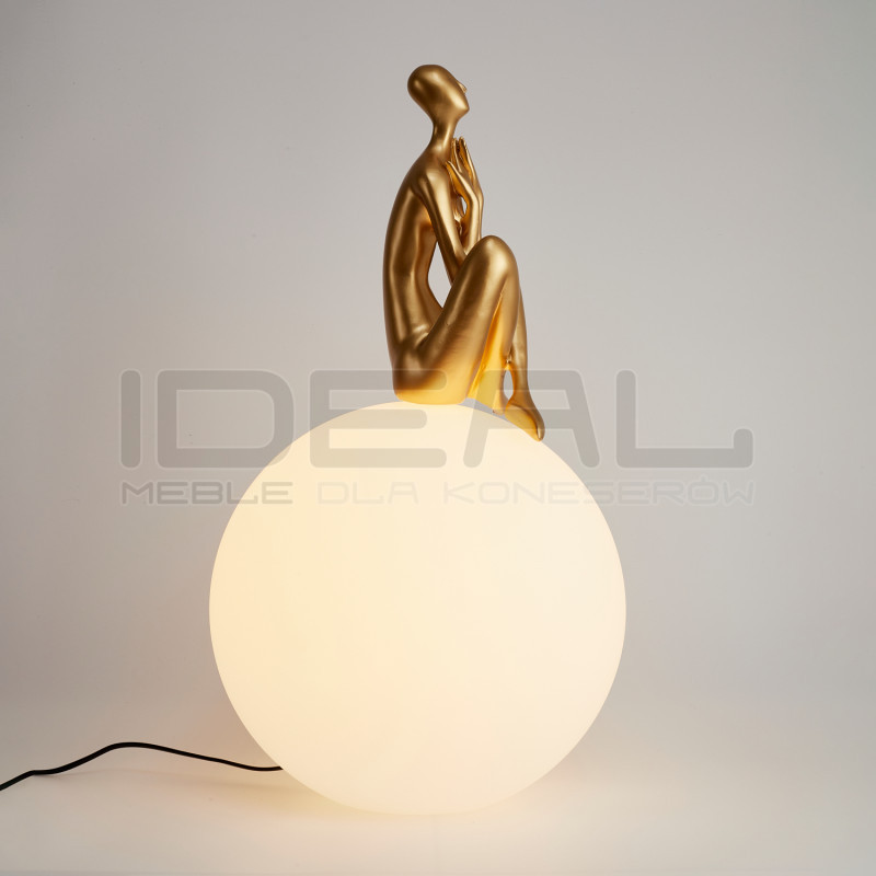 LAMPA STOŁOWA WOMAN-3 ZŁOTA 35