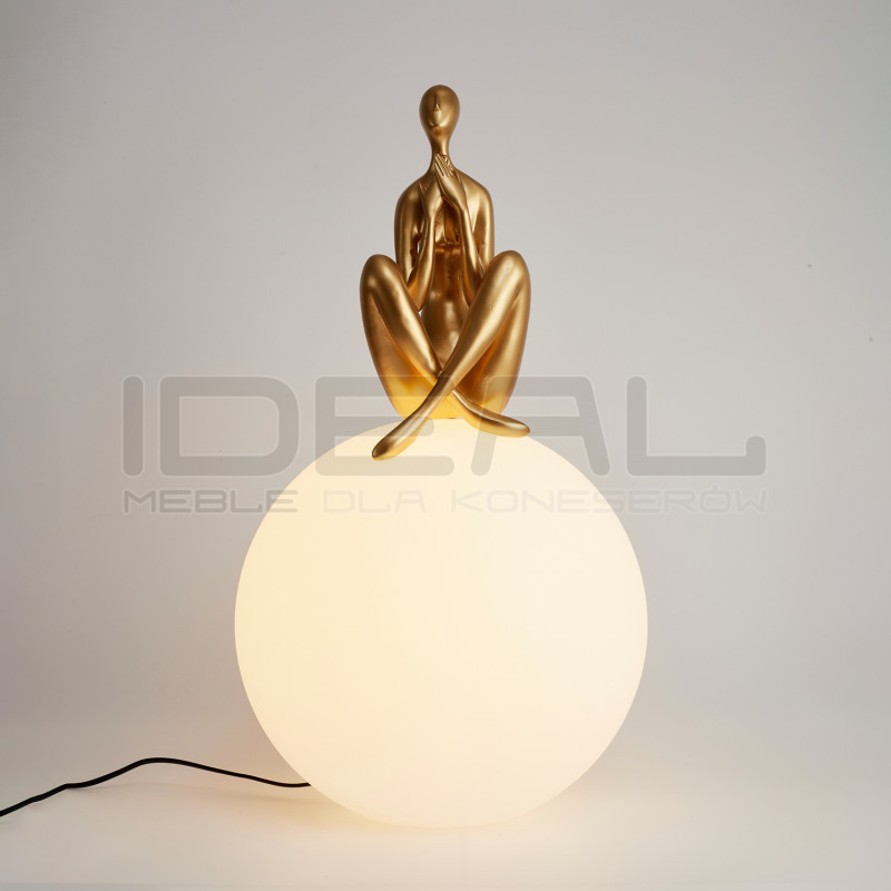 LAMPA STOŁOWA WOMAN-3 ZŁOTA 35