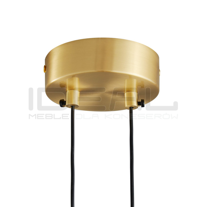 Lampa wisząca glamour AMICI złota 27 z postacią