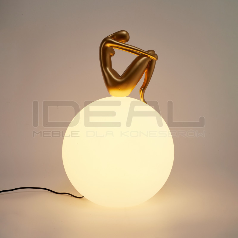 LAMPA STOŁOWA WOMAN-2 ZŁOTA 35