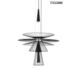 Lampa Wisząca geometryczna SESTO 250 czarna