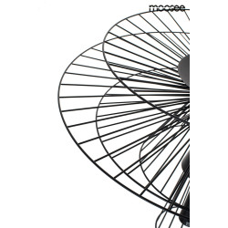 Lampa Wisząca geometryczna SESTO 250 czarna