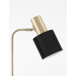 Lampa podłogowa Maxim czarno złota 153