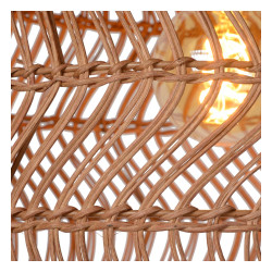Lampa wisząca Boho Bell 40 rattan