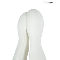 Lampa podłogowa MYKONOS rzeźba biała