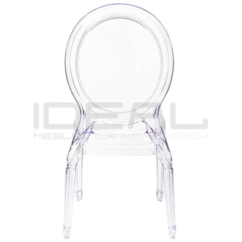 Krzesło glamour przezroczyste PRINCE