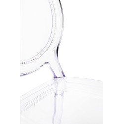 Krzesło glamour przezroczyste PRINCE