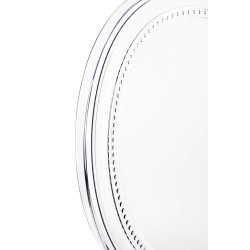 Krzesło glamour przezroczyste PRINCE