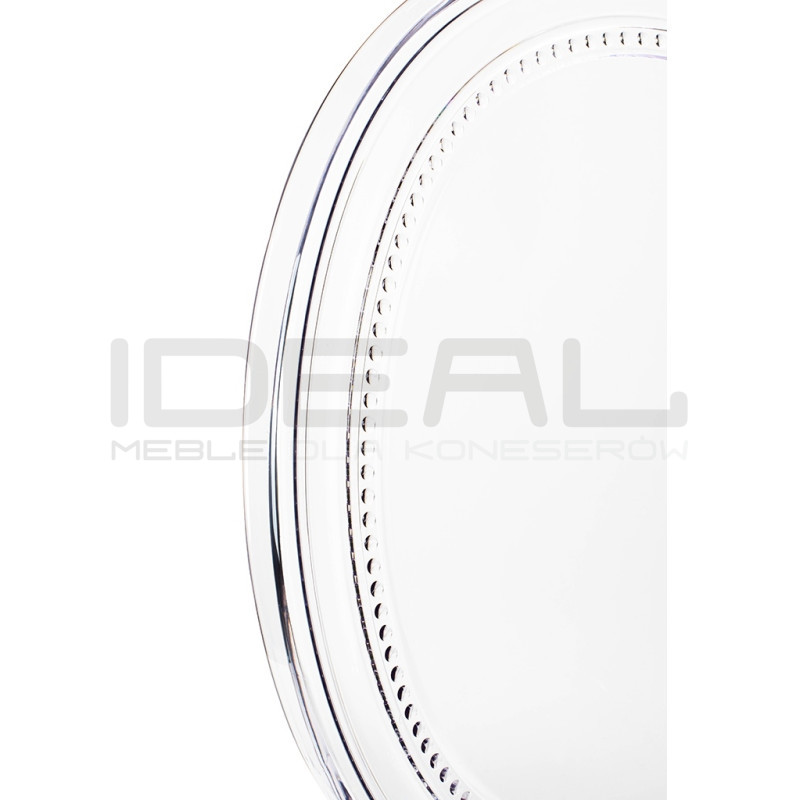 Krzesło glamour przezroczyste PRINCE