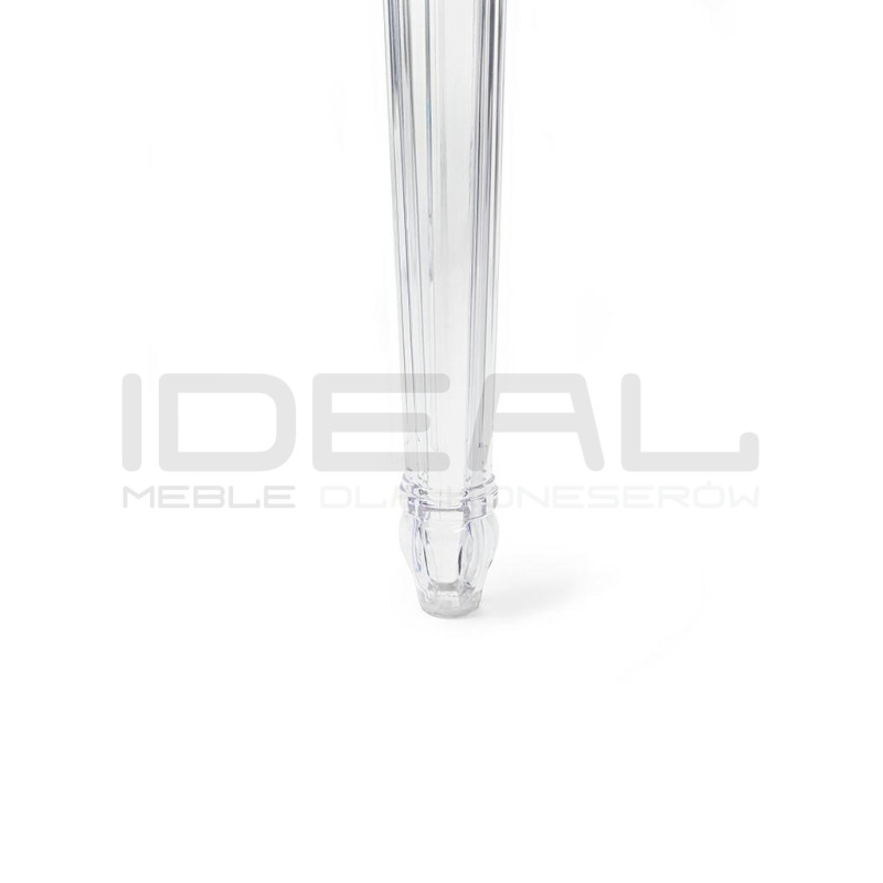 Krzesło glamour przezroczyste PRINCE