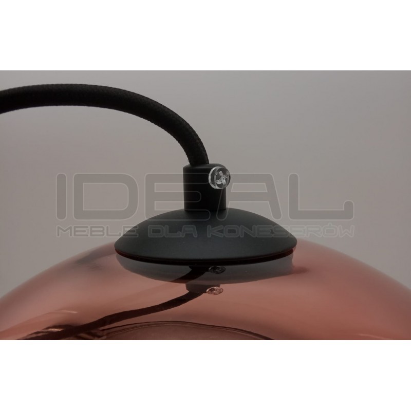 Lampa wisząca glamour miedziana Mirror Bolla 30