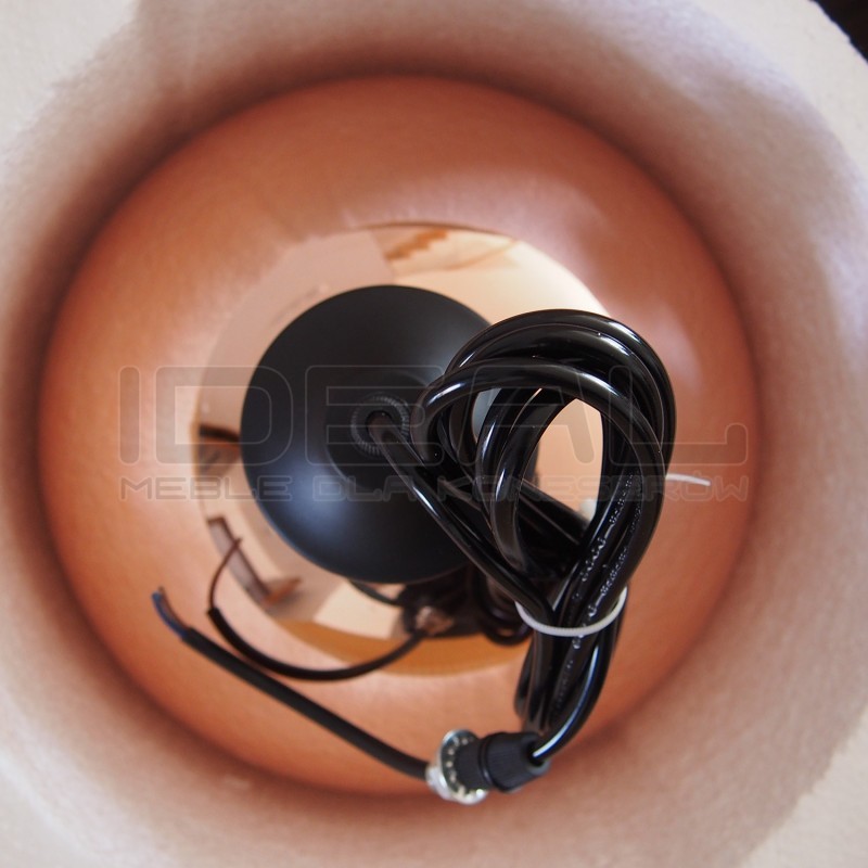 Lampa wisząca glamour miedziana Mirror Bolla 40