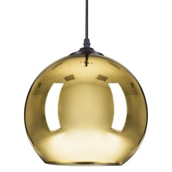Lampa wisząca glamour złota Mirror Bolla złota 30