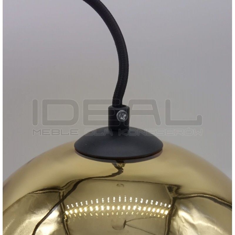 Lampa wisząca glamour złota Mirror Bolla złota 30