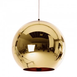 Lampa wisząca glamour złota Mirror Bolla złota 30