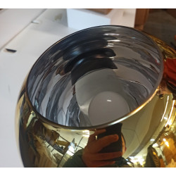 Lampa wisząca glamour złota Mirror Bolla złota 40