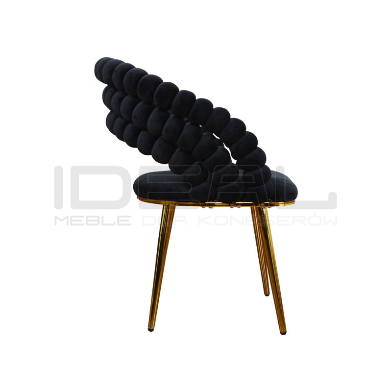 Krzesło Glamour Fantasy Gold Ander