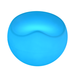 LAMPA OGRODOWA PUFA  APPLE L LED RGBW 16 KOLORÓW 65 CM