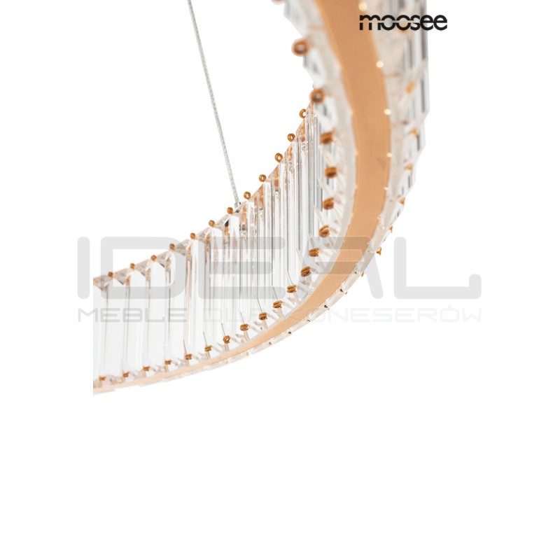 Lampa wisząca glamour LIBERTY 60 złota