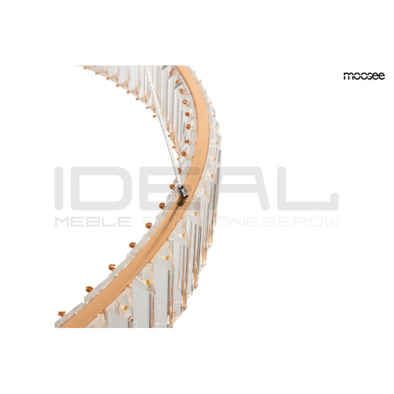 Lampa wisząca glamour LIBERTY 60 złota