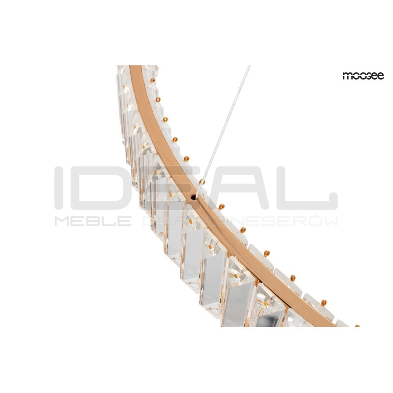 Lampa wisząca glamour LIBERTY 60 złota