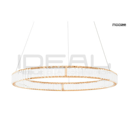 Lampa wisząca glamour LIBERTY 80 złota